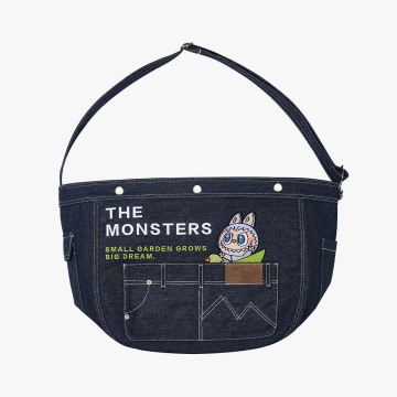 THE MONSTERS FALL IN WILD SERIES-Denim Messenger Bag image