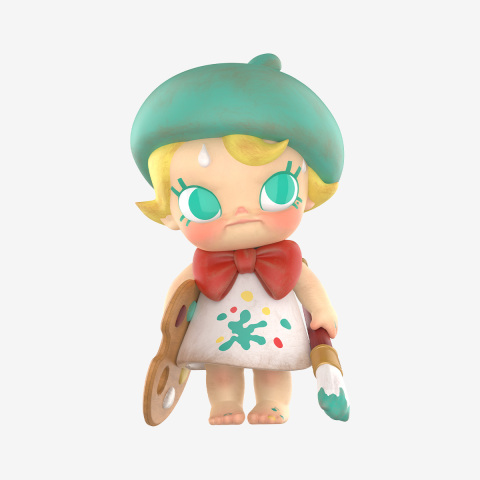 Baby Molly Future Painter Figurine image